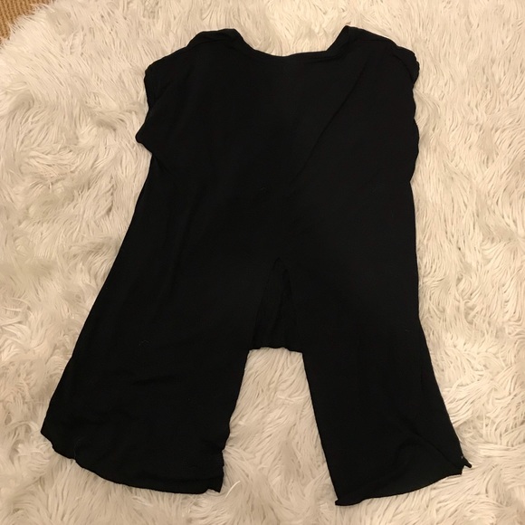 Topshop long split back T-shirt - Picture 5 of 6